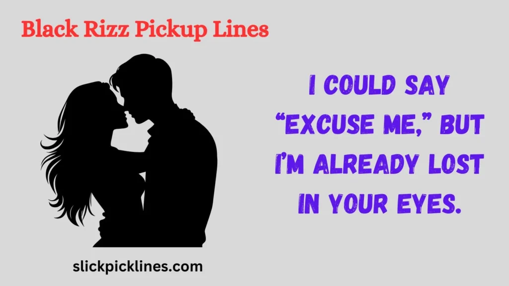 Black pick up lines funny