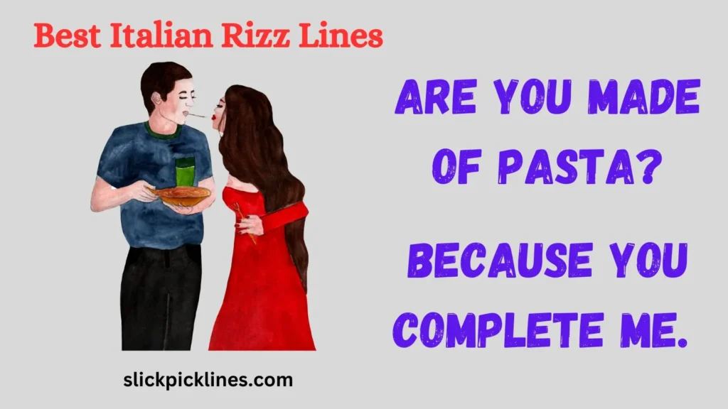 Cute Italian Rizz Lines