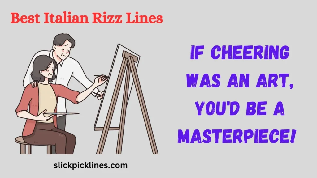 Motivational Cheerleader Pickup Lines
