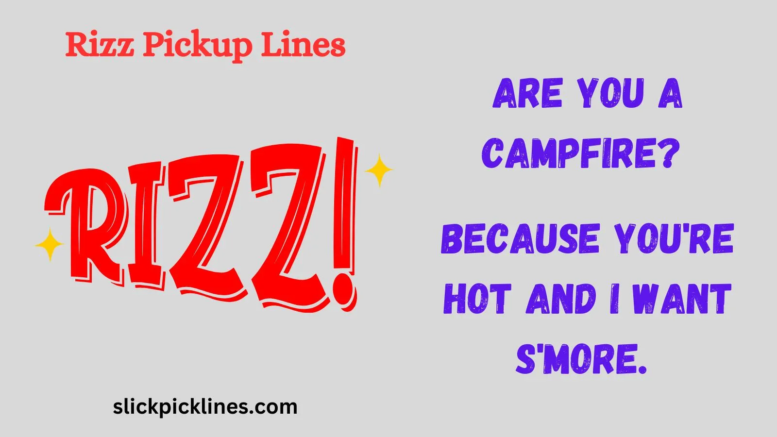 Rizz Pickup Lines