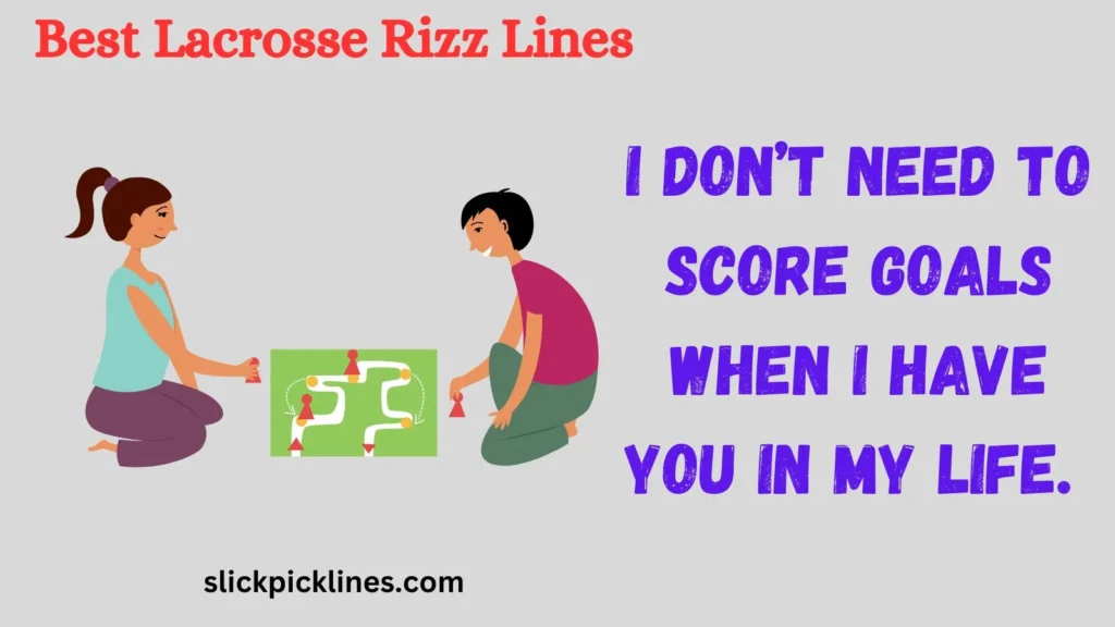 Sweet and Charming Lacrosse Lines