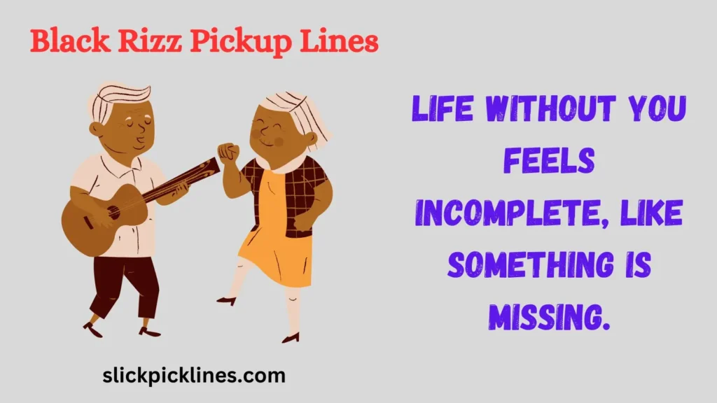 Sweet Black Rizz Pickup Lines
