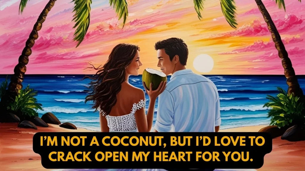 Coconut Pickup Lines for That Beach Vibe