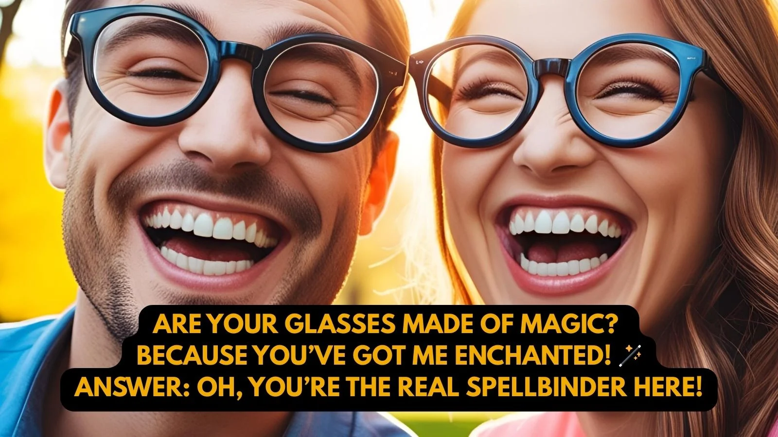 Glasses Pickup Lines