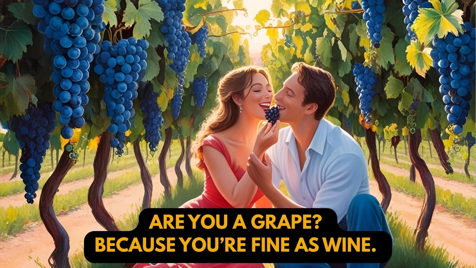 Grape Pickup Lines