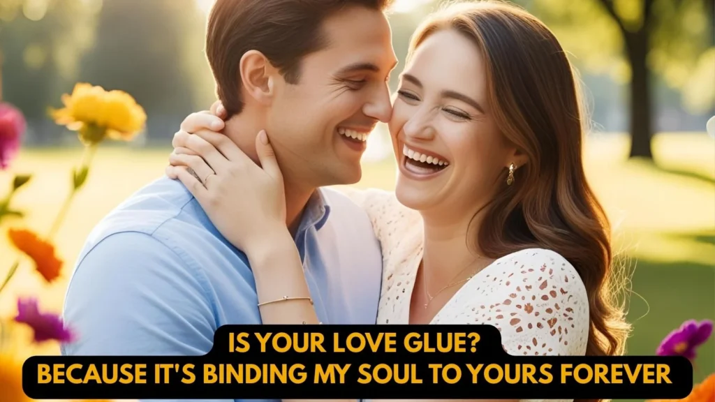 Romantic Glue Pickup Lines