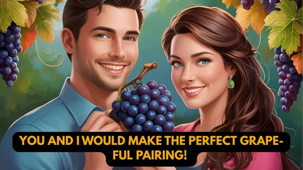 Romantic Grape Pickup Lines