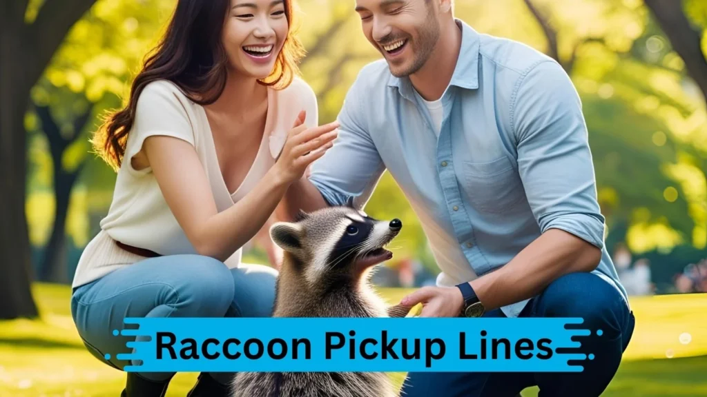 Adorable Raccoon Pickup Lines