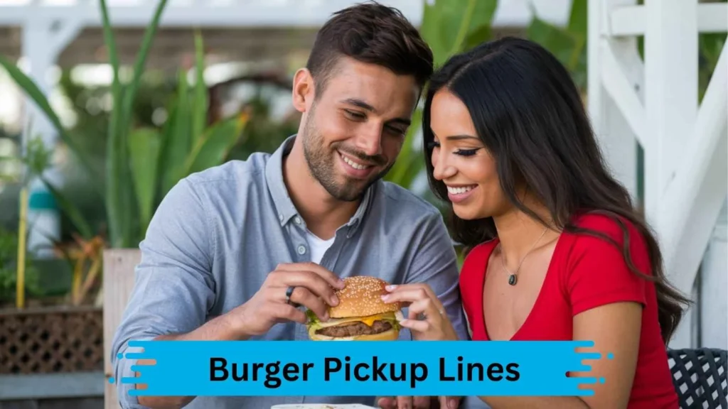 Cheesy Burger Pickup Lines