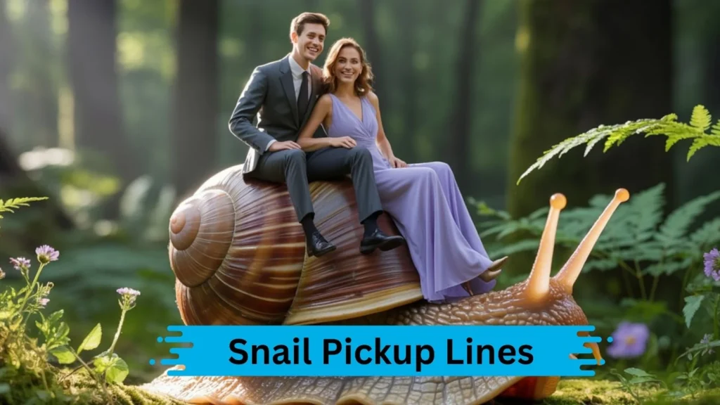 Classic Snail Pickup Lines