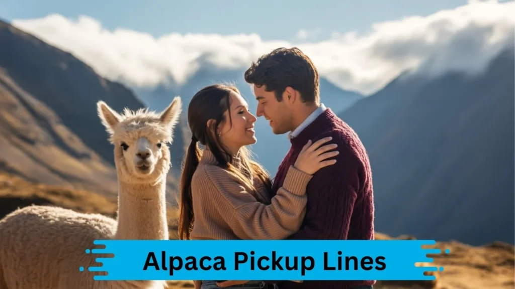 Cute Alpaca Pickup Lines