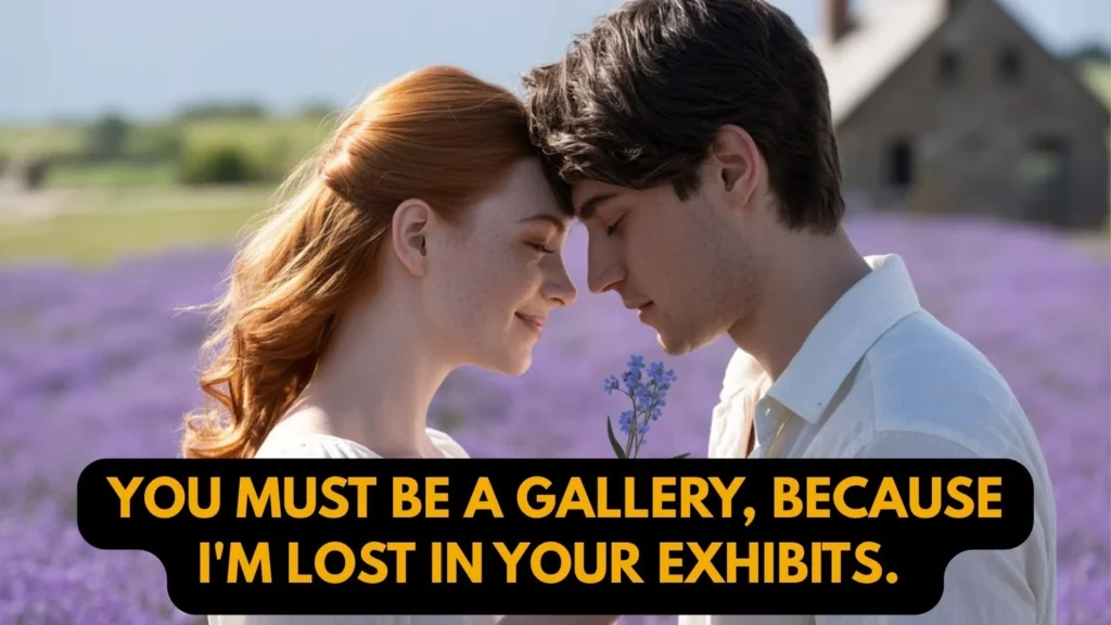 Flirty Art Pickup Lines