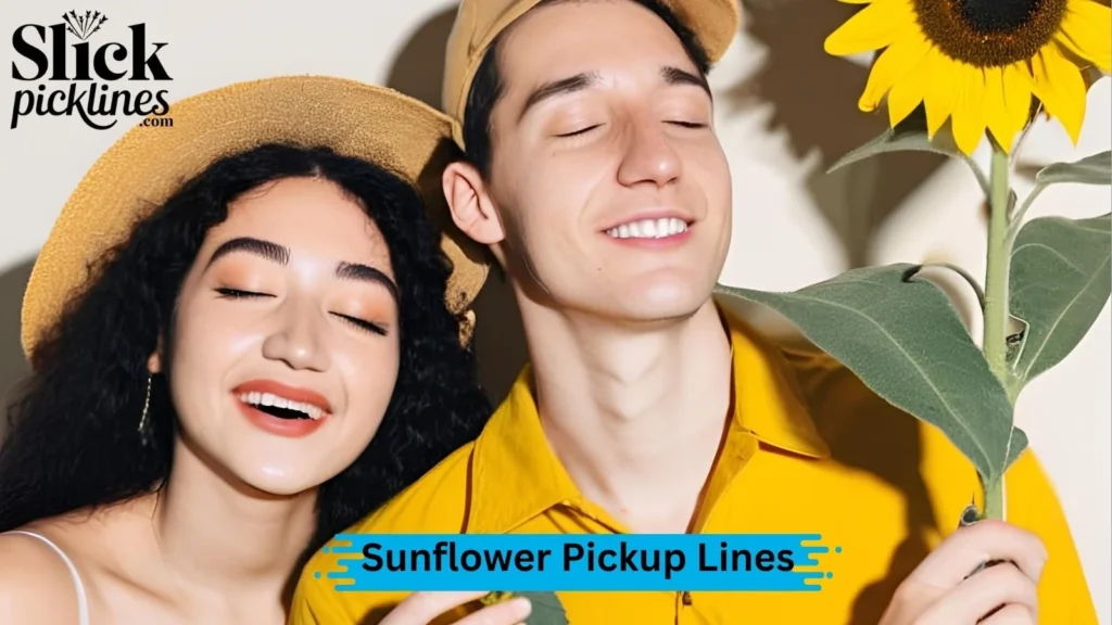 Romantic Sunflower Pickup Lines