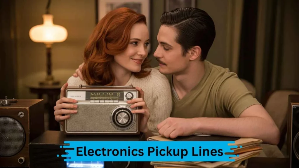 Cute and Clever Electronics Pickup Lines