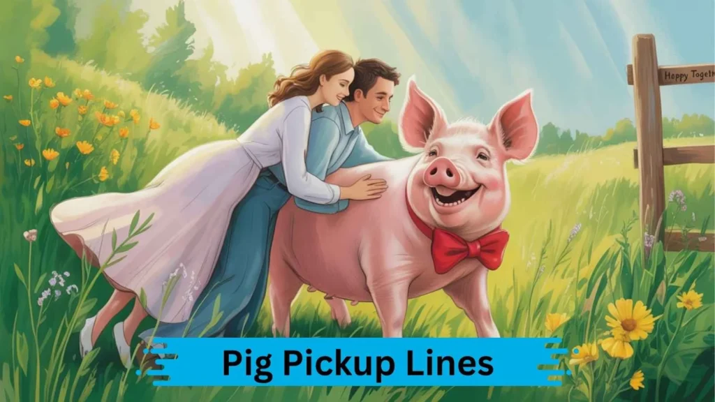 Cute Pig Pickup Lines