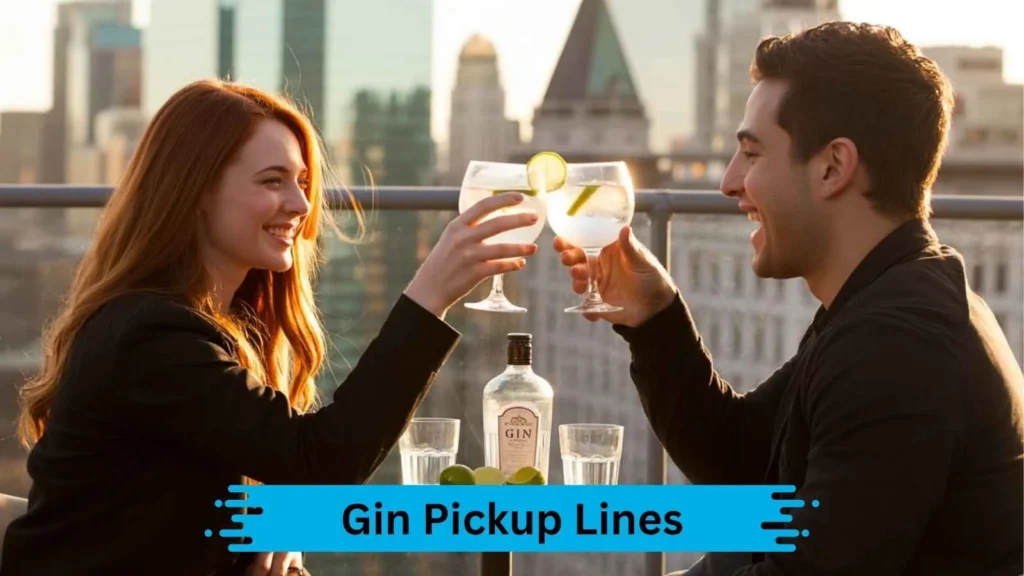 Witty Gin Pickup Lines