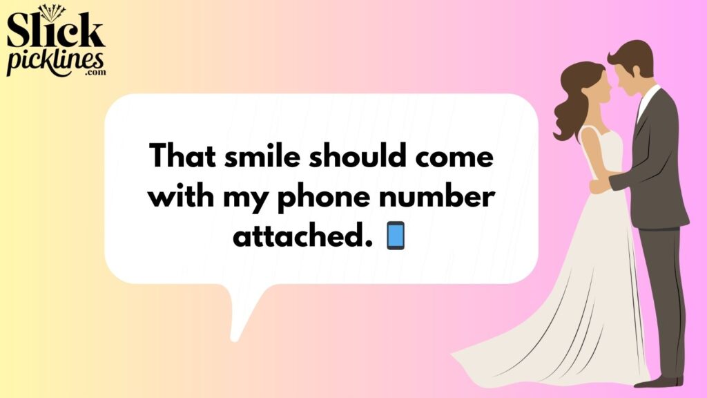 Flirty Smile Pickup Lines