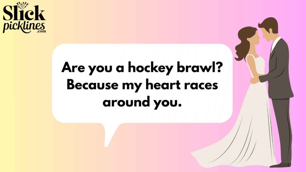 Amazing Hockey Pickup Lines 