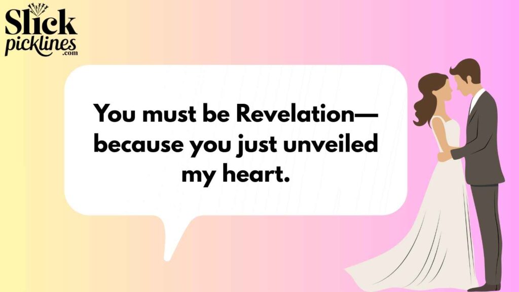 Cheesy Christian Pickup Lines 