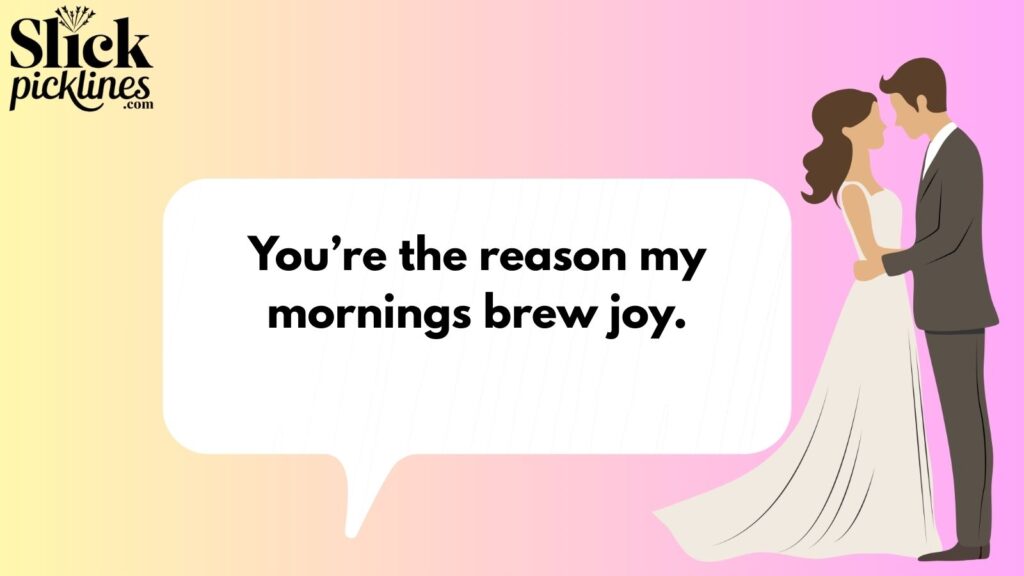 Clever Coffee Pickup Lines 