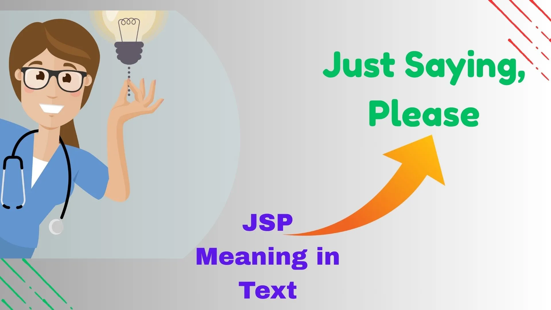 JSP Meaning in Text