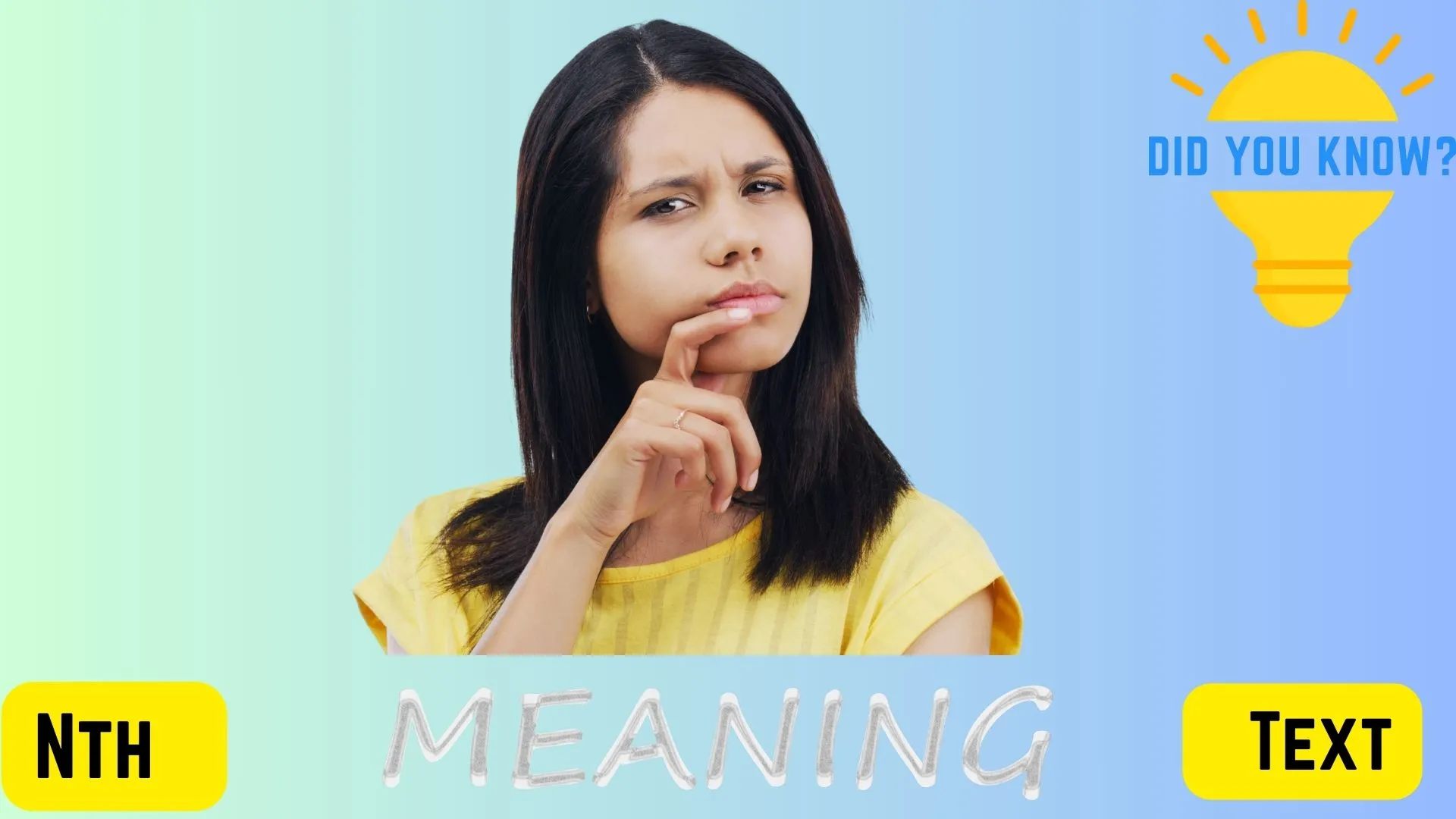 Nth Meaning in Text