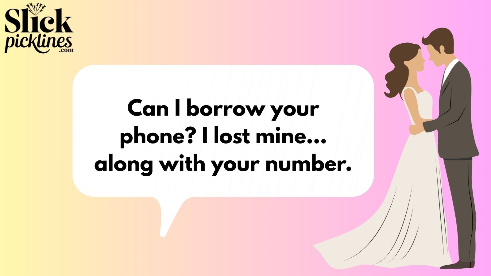 Phone Number Pickup Line