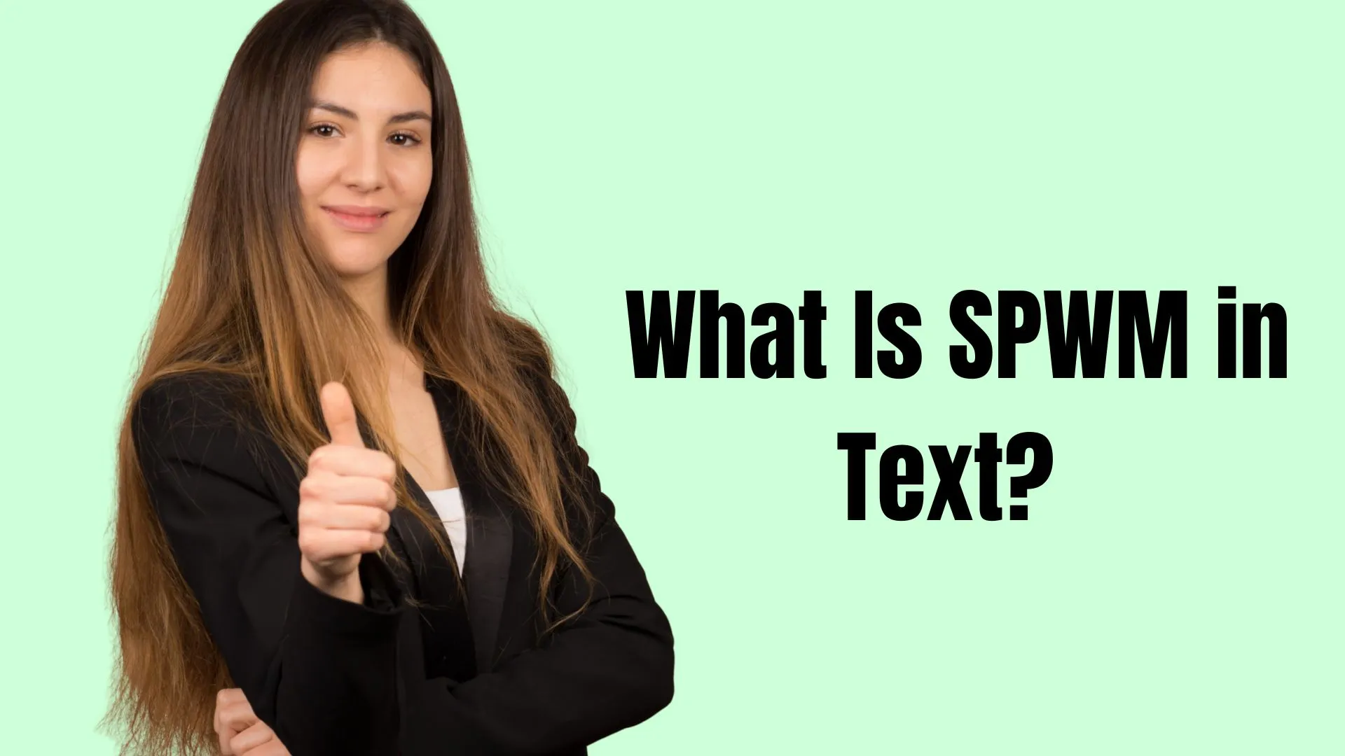 What Is SPWM in Text