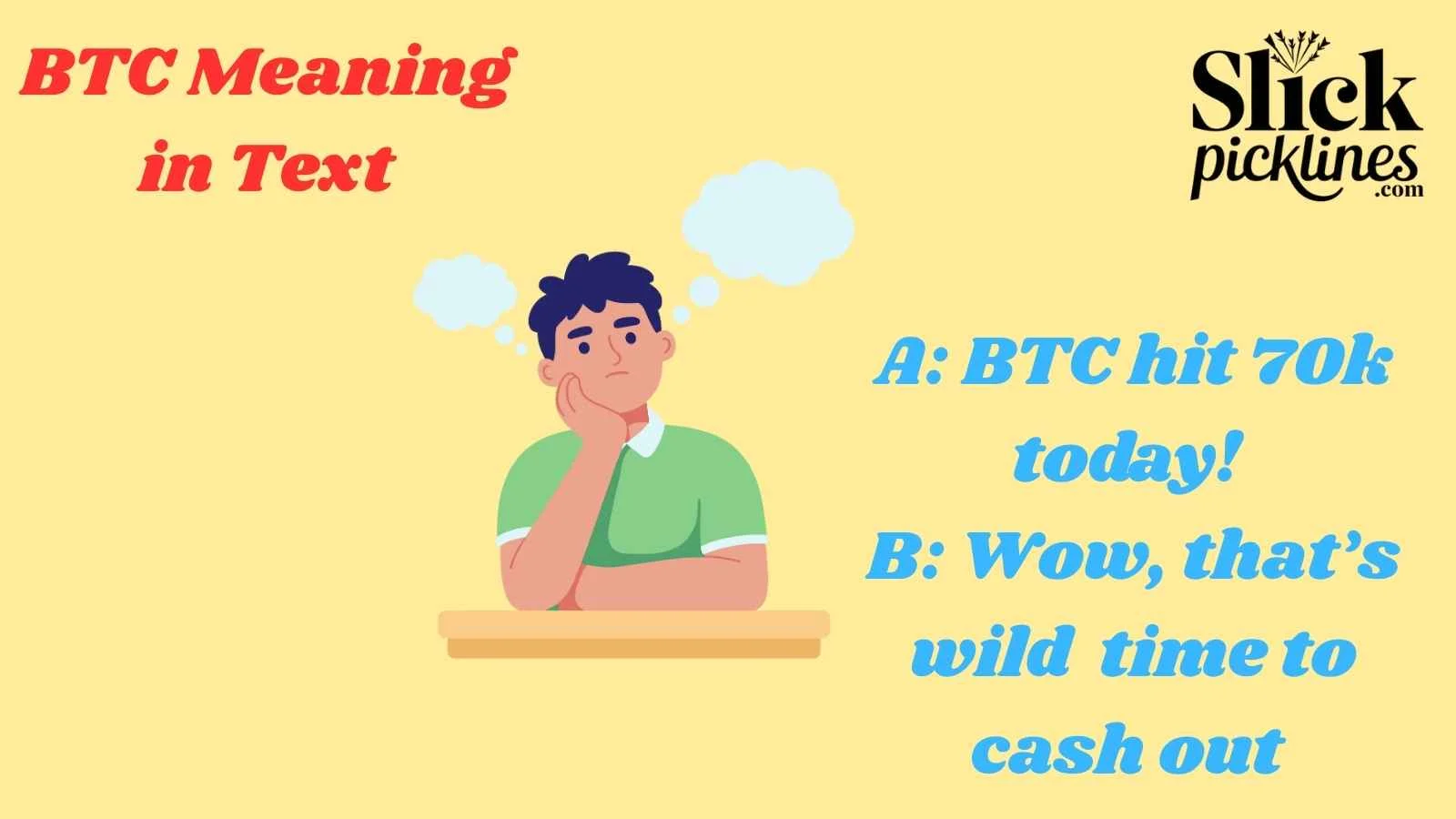 BTC Meaning in Text