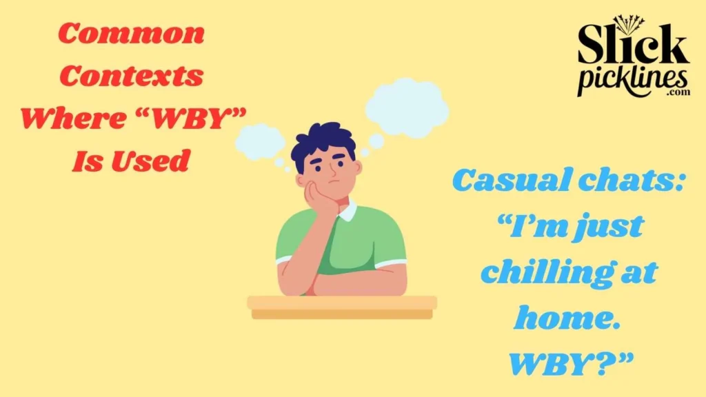 Common Contexts Where “WBY” Is Used