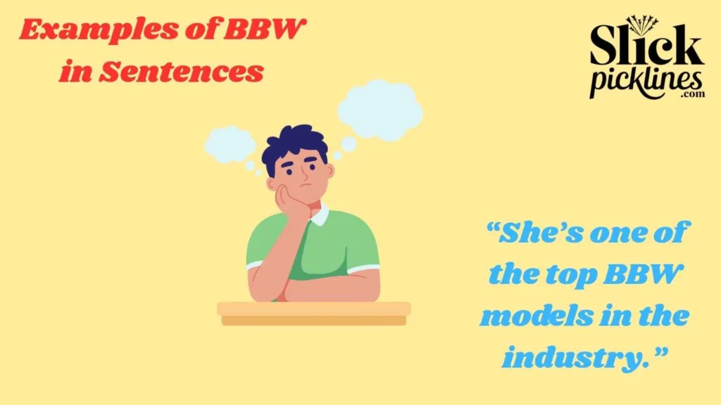 Examples of BBW in Sentences