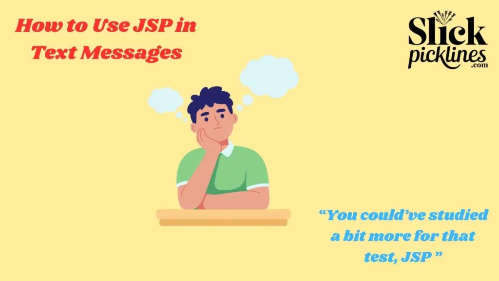 How to Use JSP in Text Messages
