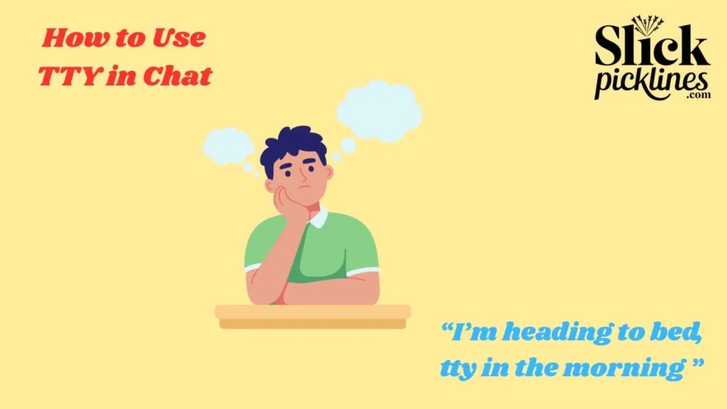 How to Use TTY in Chat