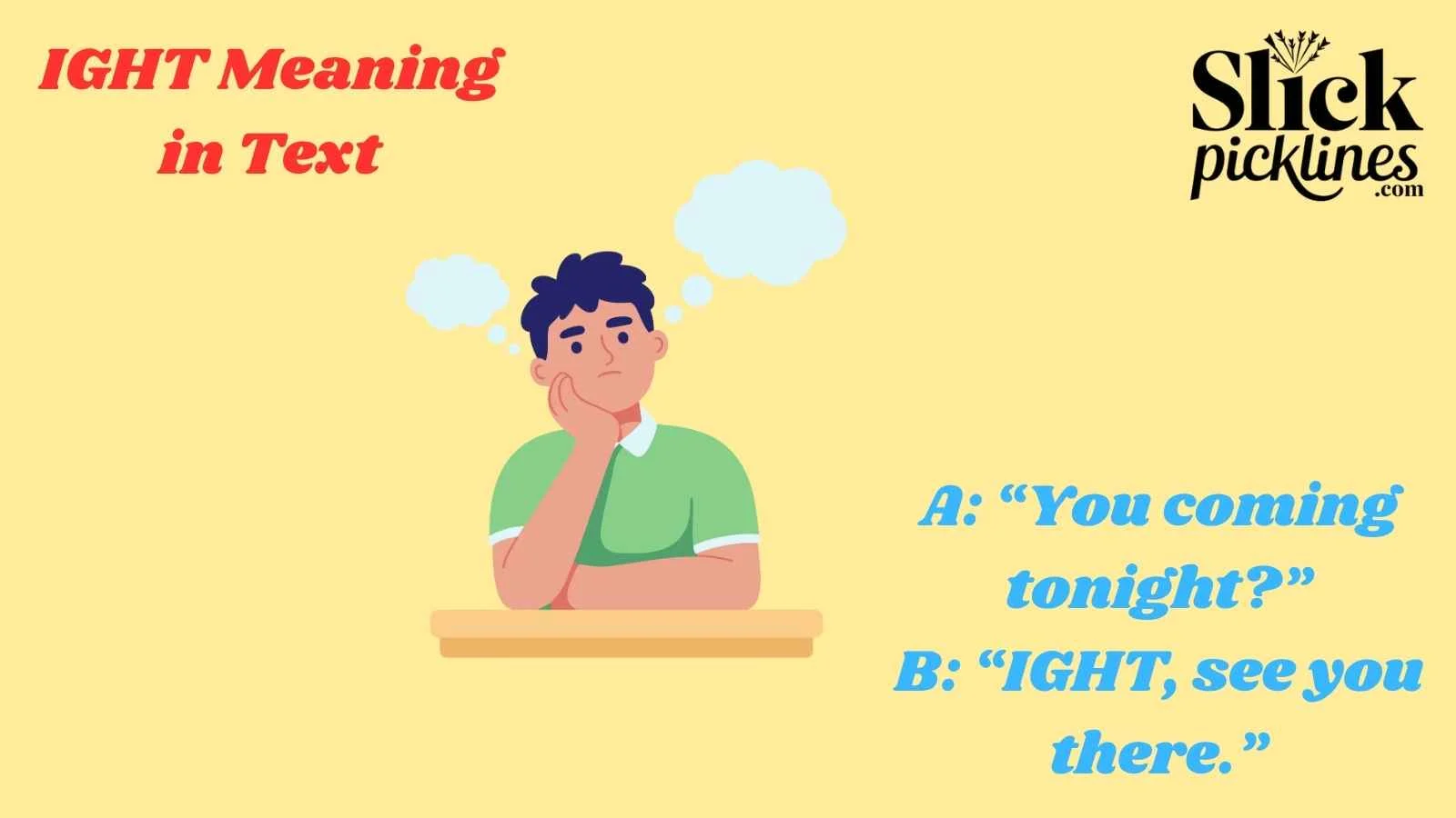 IGHT Meaning in Text