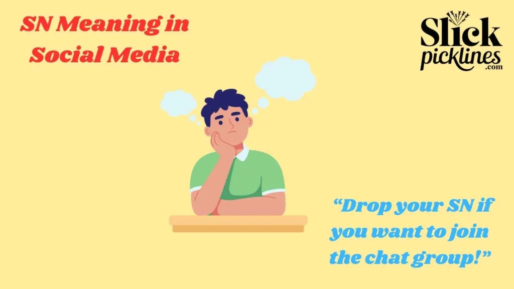 SN Meaning in Social Media