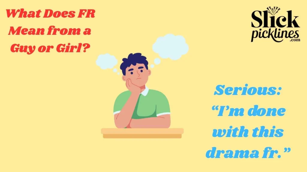 What Does FR Mean from a Guy or Girl?
