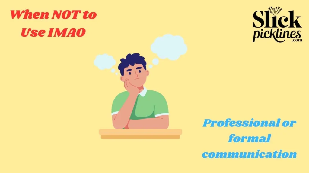 When NOT to Use IMAO