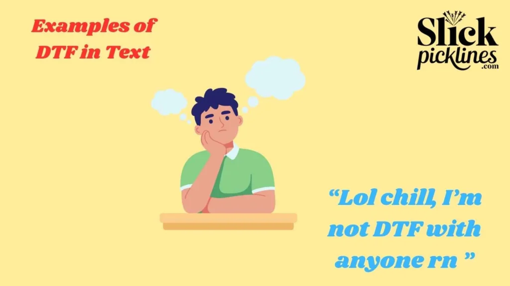 Examples of DTF in Text