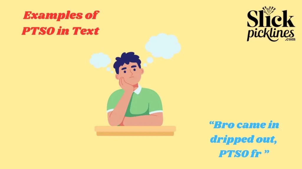 Examples of PTSO in Text