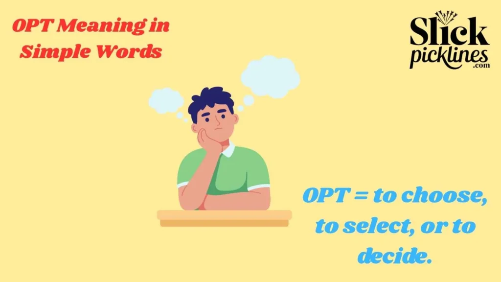 OPT Meaning in Simple Words