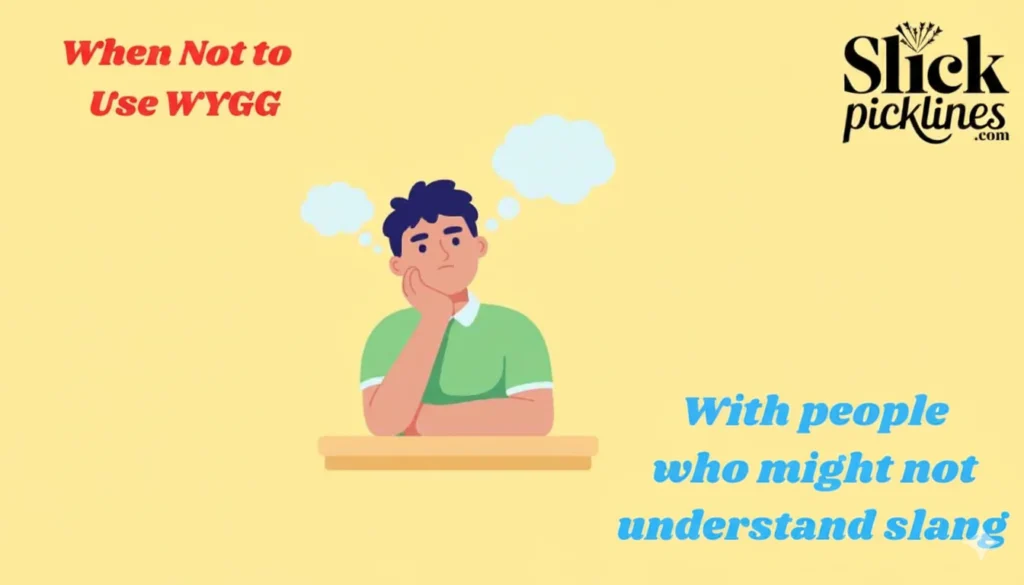 When Not to Use WYGG